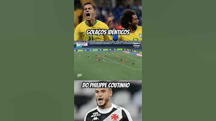 Golaços idênticos de Philippe Coutinho  • Brasil vs Suíça e Vasco vs Nova Iguaçu
