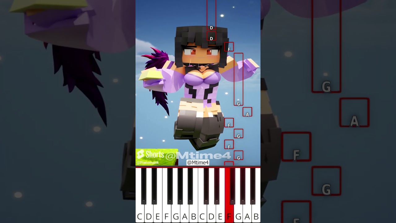 Please Help Sonic Escape From Trap | Minecraft (@Mtime4) - Octave Piano Tutorial