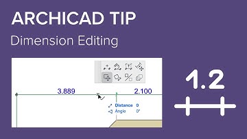 ARCHICAD Tip - Dimension Editing