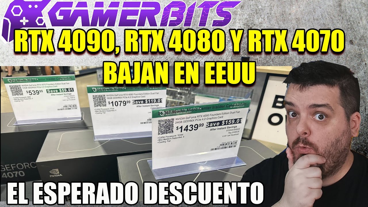 RTX 4090, RTX 4080 y RTX 4070 Founders Edition bajan de precio en EEUU ...