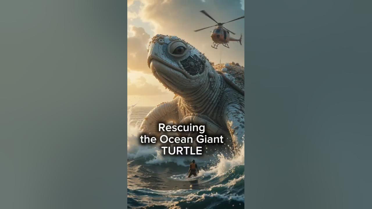 Rescuing the Ocean Giant: Albino Turtle in Peril Rescuing the Ocean Giant: Albino Turtle in Peril