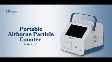 Labmate Portable Airborne Particle Counter LMAP-B100 – Air Quality & Contamination Monitoring