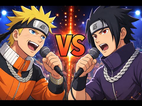 NARUTO VS SASUKE | AWESOME ANIME RAP BATTLE 🔥