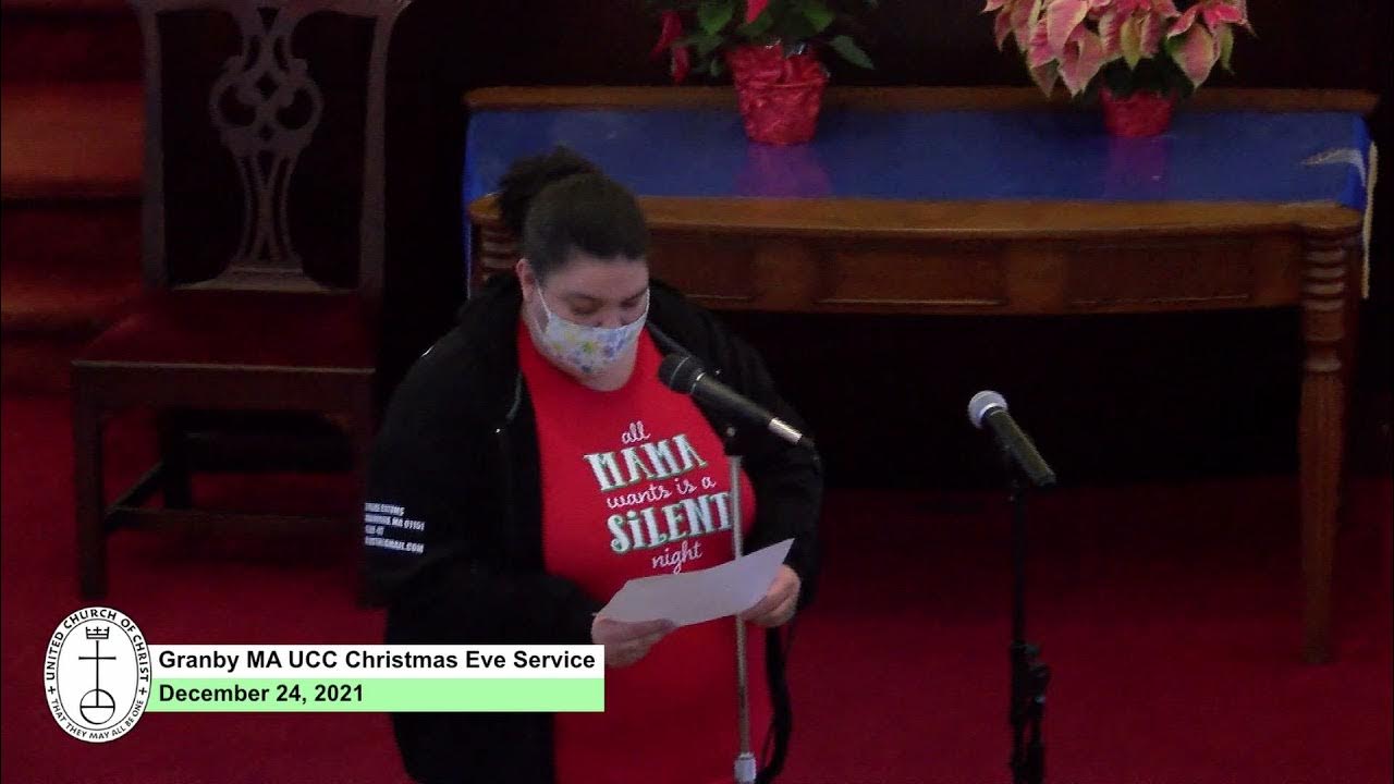 GRANBY MA United Church of Christ Christmas Eve Service 122421 YouTube
