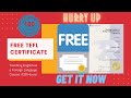 Get your free TEFL/TESOL : how to get a free tefl certificate | free 120-hour online tefl course