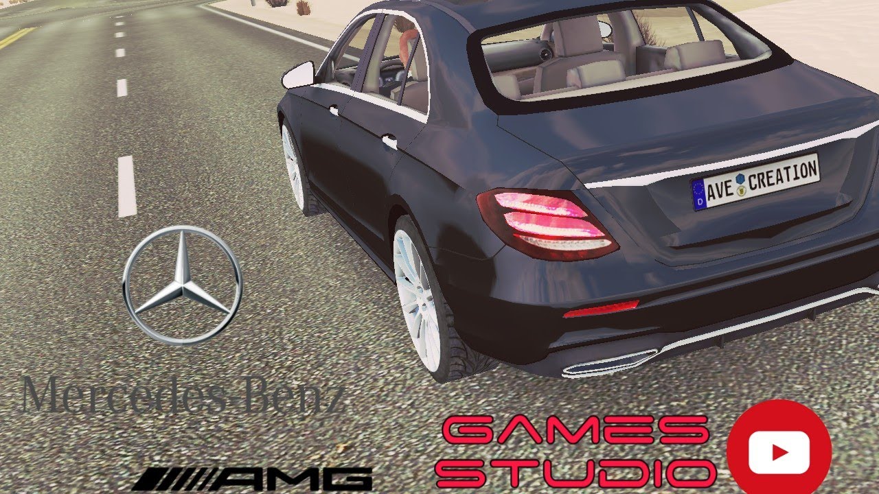 City car driving мерседес