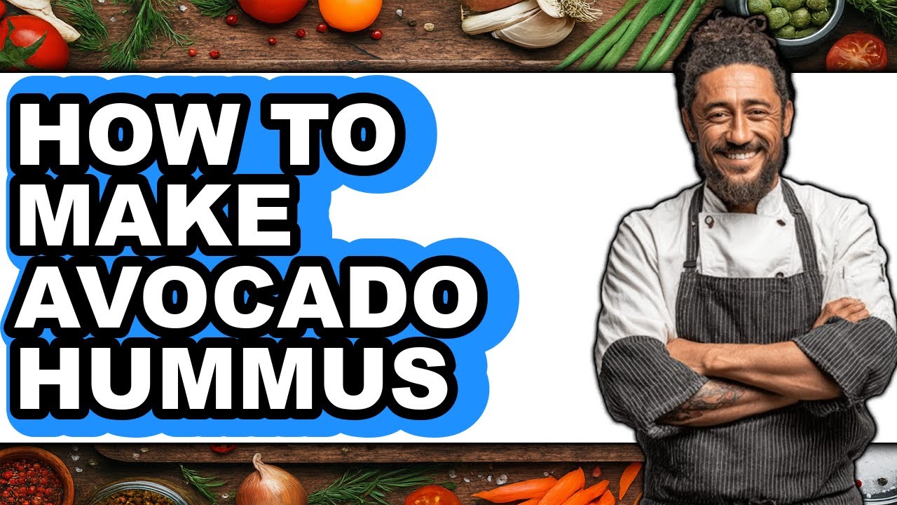 How To Make Avocado Hummus (Easy Method)