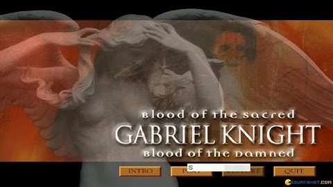 Gabriel Knight 3 gameplay (PC Game, 1999)