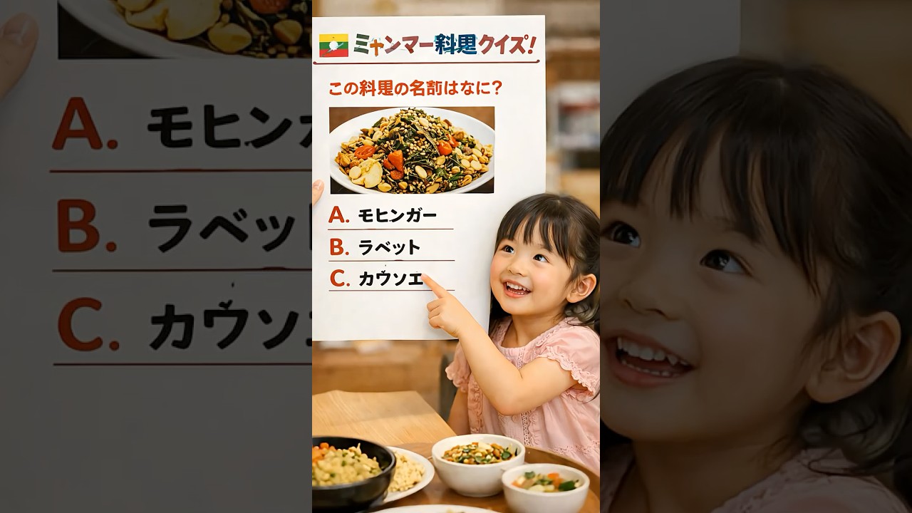 ミャンマー料理クイズ 