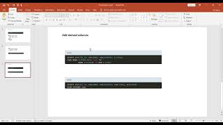 Examples of denormalization in sql