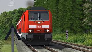 Db 245 023 Local Penger Service Near Kempten