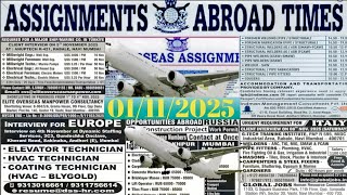 Ignment Abroad Times Today Newspaper 01112025
