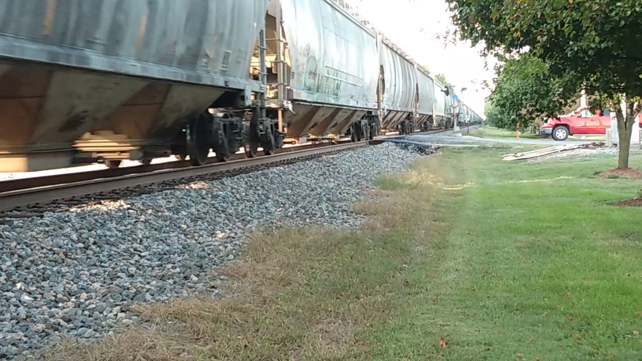 Neoga IL central train fanning