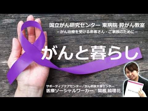 膵がん教室part7「がんと暮らし」サポーティブケアセンター/がん相談支援センター　医療ソーシャルワーカー：関根　絵理花【国立がん研究センター東病院】