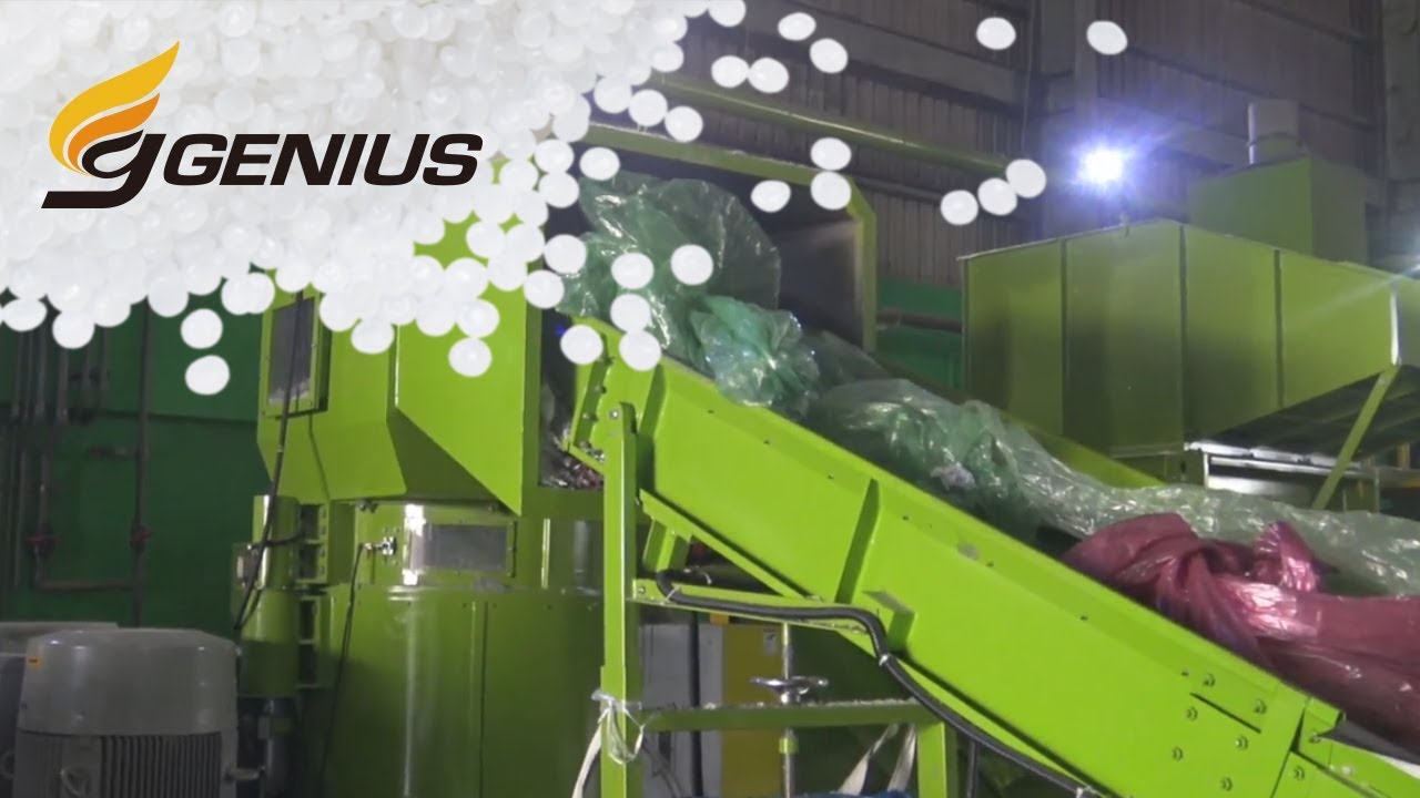 PE Plastic Recycling Machine | Genius Machinery