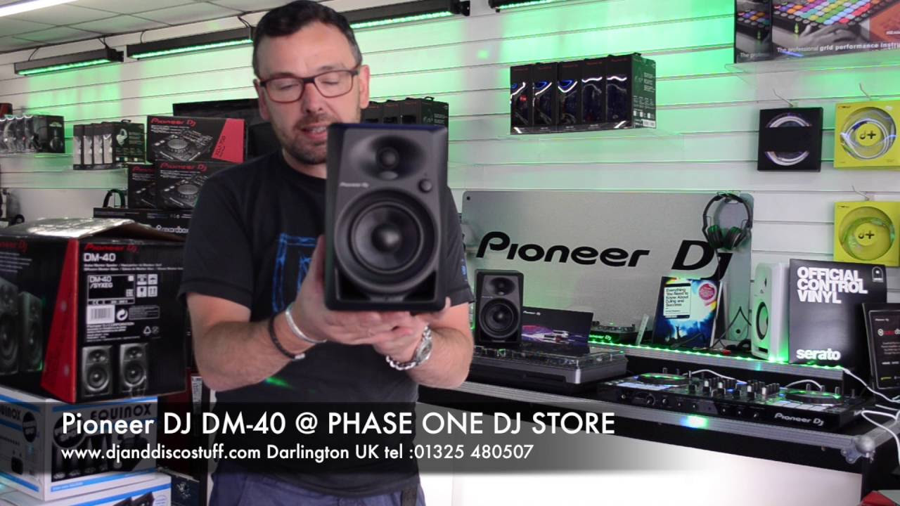 Pioneer DJ DM-40 Official Introduction - YouTube