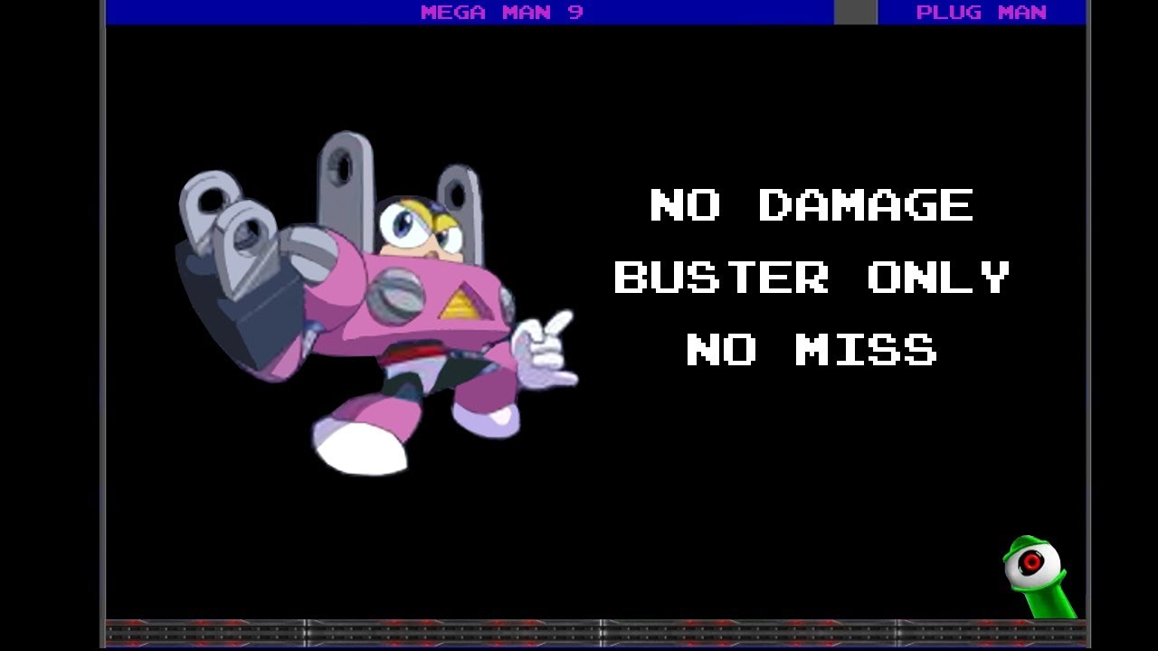 Mega Man 9 - Plug Man (Buster Only, No Miss, No Damage)