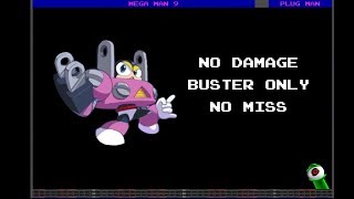 Mega Man 9 - Plug Man Buster Only, No Miss, No Damage
