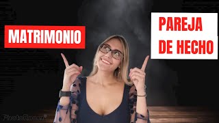 Matrimonio vs. Pareja de Hecho. Ventajas y desventajas. Matrimonio vs. Pareja de Hecho. Ventajas y desventajas.