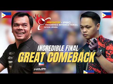 Carlo Biado vs Paolo Gallito | 2026 Predator PBC Indonesia International Open Highlights