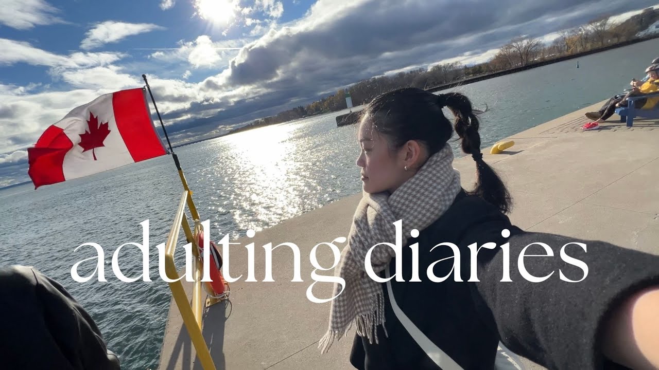 ADULTING DIARIES | home alone for a few days - YouTube