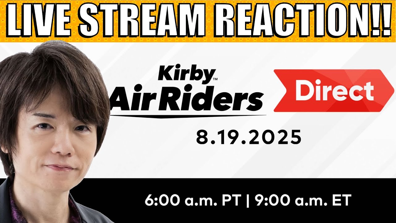 Masahiro Sakurai Presents Kirby Air Riders Direct