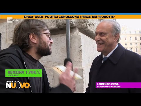 Spesa-Quiz: i politici