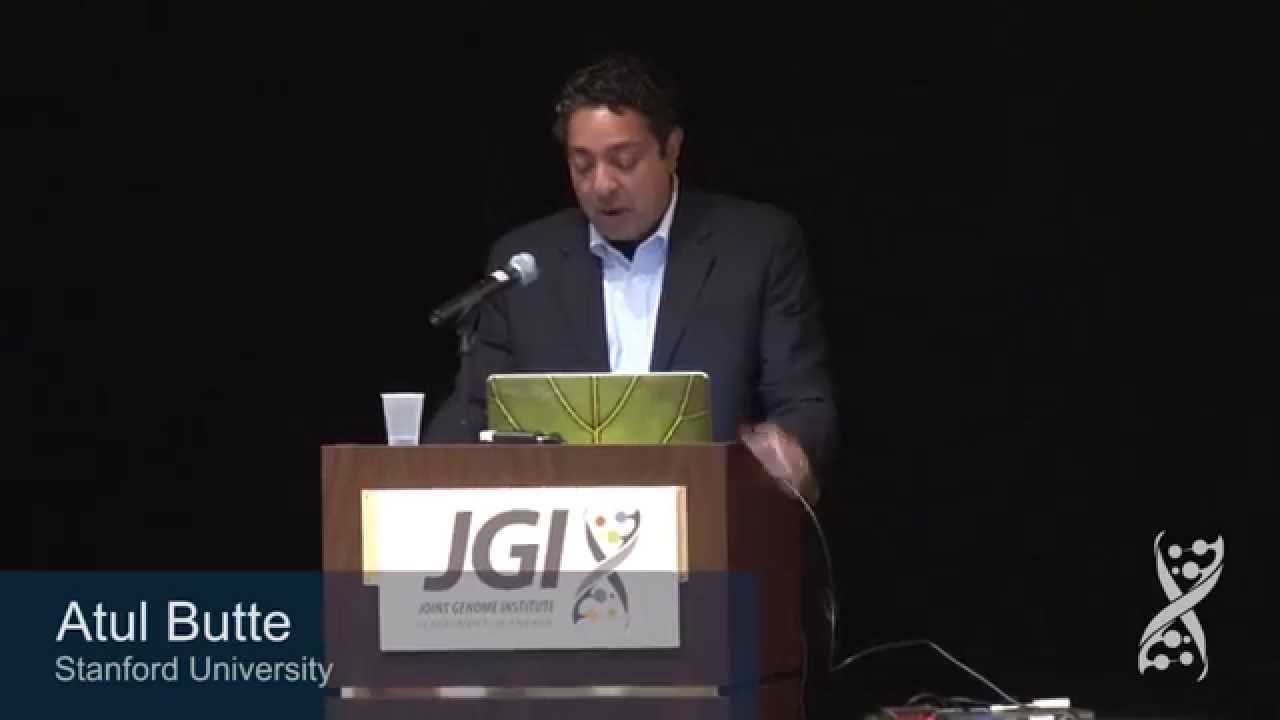 Atul Butte at the 2015 DOE JGI Genomics of Energy & Environment Meeting