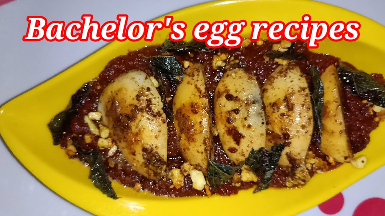 Easy bachelor egg recipes/egg masala in Tamil/quick egg recipes tamil