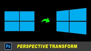 Perspective Transform in Photoshop