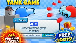 ALL WORKING CODES For Tank Game 2026 (FREE Rewards!)