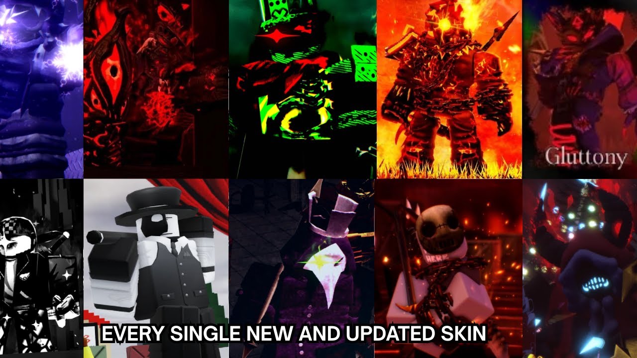SERVER WIPING WITH EVERY SINGLE UPDATED AND NEW KILLER SKIN IN THE HELL'S DEFROST + 1X REWORK UPDATE