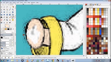 DJS Labs Experiment 001   Animation Cel Testing in Gimp 2 8