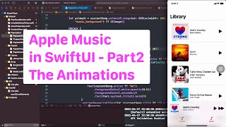 Music player in SwiftUI - Part 2 - Interruptible Animations