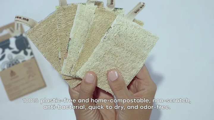 Kitchen Loofah Natural Dish Sponge