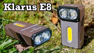 Klarus E8 Led Taschenlampe Im Test Dual-Led Mit Weiß- Und Rotlicht
