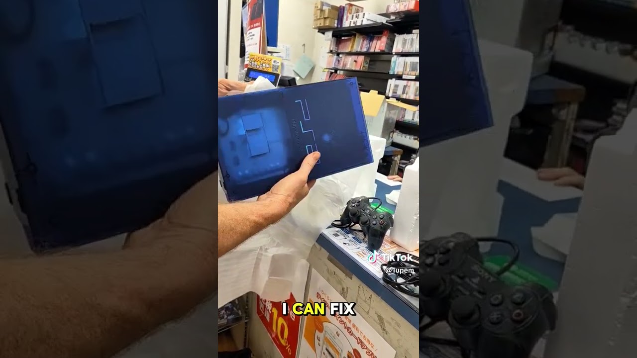 PlayStation 2 Ocean Blue