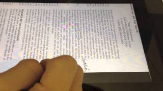 TextTearing: opening white space for digital ink annotation