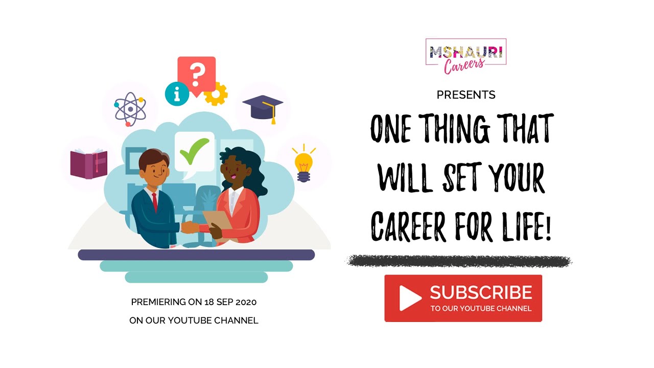 Premiering 18th September 2020: The one thing that will set your career for life!