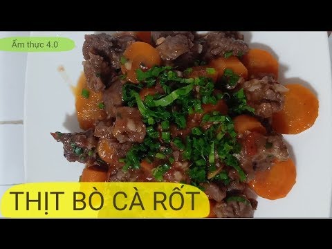 Video: Công Thức Nấu ăn Với Cà Rốt