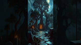 High Fantasy AI Art Wallpaper Pack — Dark Castles &amp; Ancient Ruins 4K