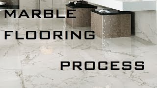 Process Of Marble Flooring At Site I Learning Technology