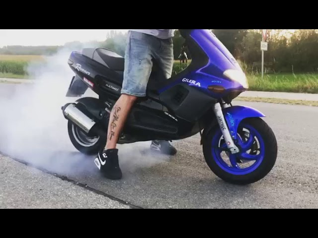 Gilera Runner 180 Malossi - YouTube