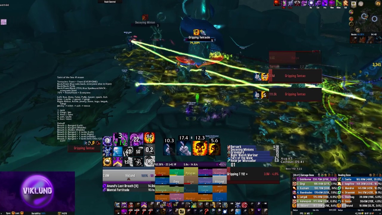 Serenity vs Helya Mythic World 2nd (Spriest POV)