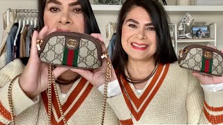 Unboxing Gucci Ophidia GG key pouch 