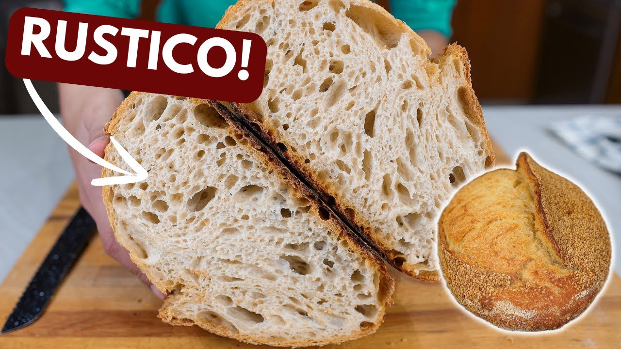 PANE CON FARINA TIPO 2 E SEMOLA: SAPORE RUSTICO