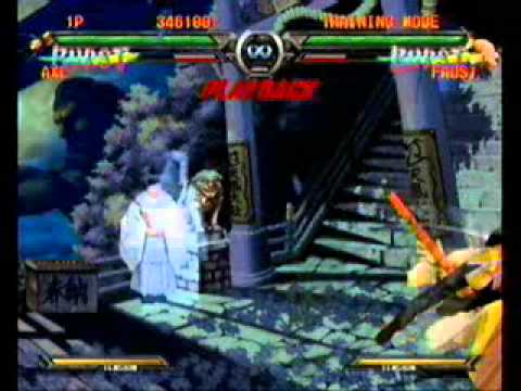 Guilty Gear X Glitch Video