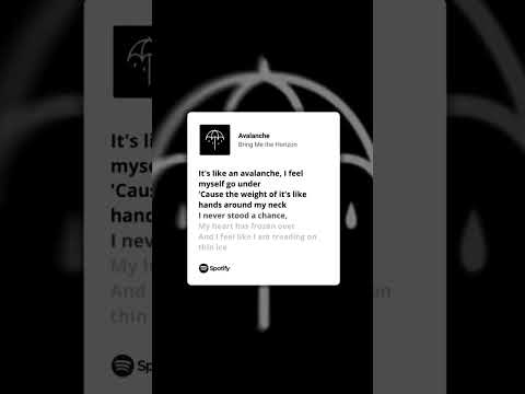 Avalanche - Bring Me The Horizon #shorts