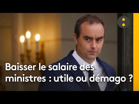 Sébastien Lecornu envisage de diminuer l'indemnité des ministres et de leurs conseillers