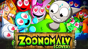 SPRUNKI: LOVE CURSE... (Cartoon Animation) | Zoonomaly Theme Song (COVER)